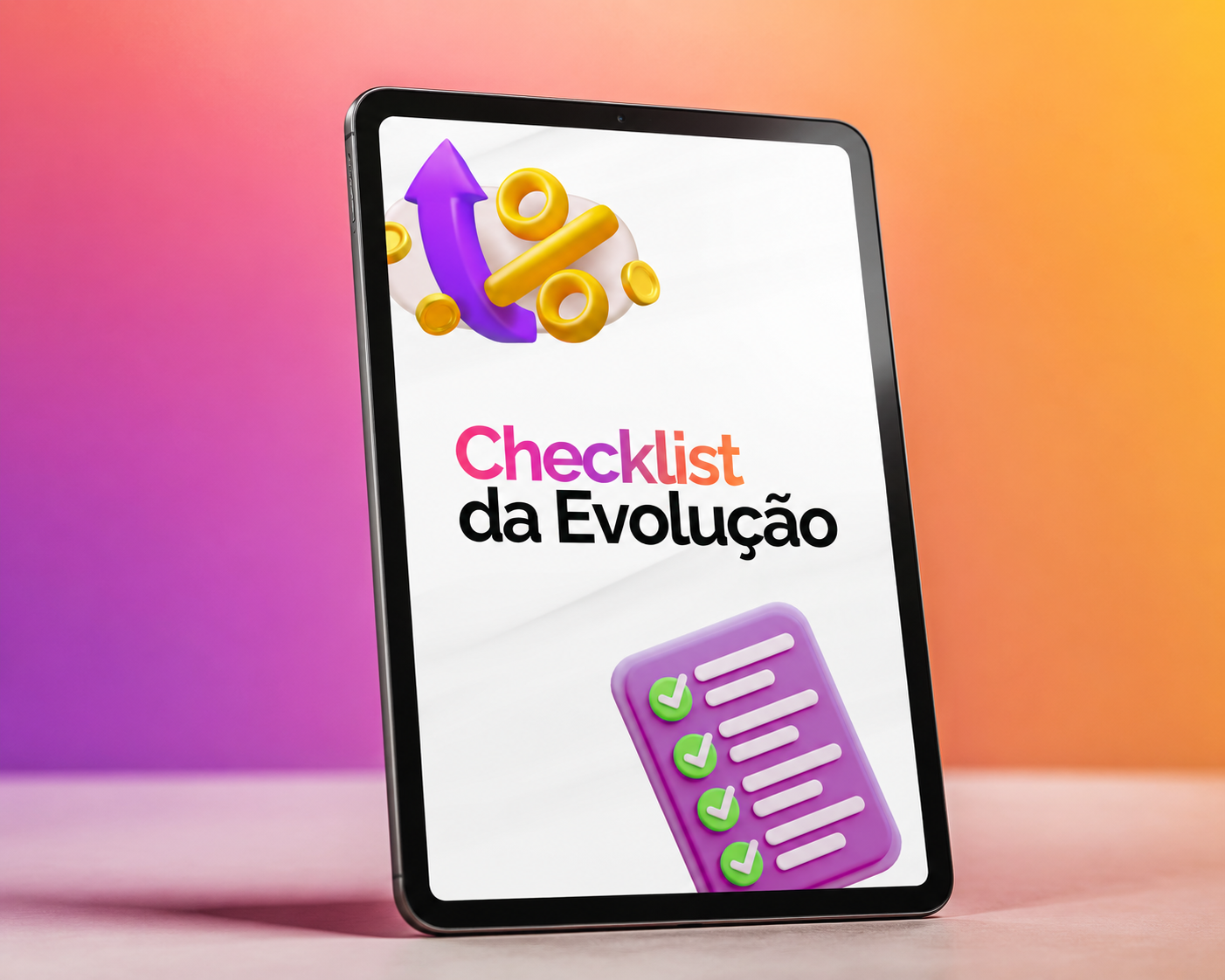 Imagem do entregável 7: Checklist da Evolução